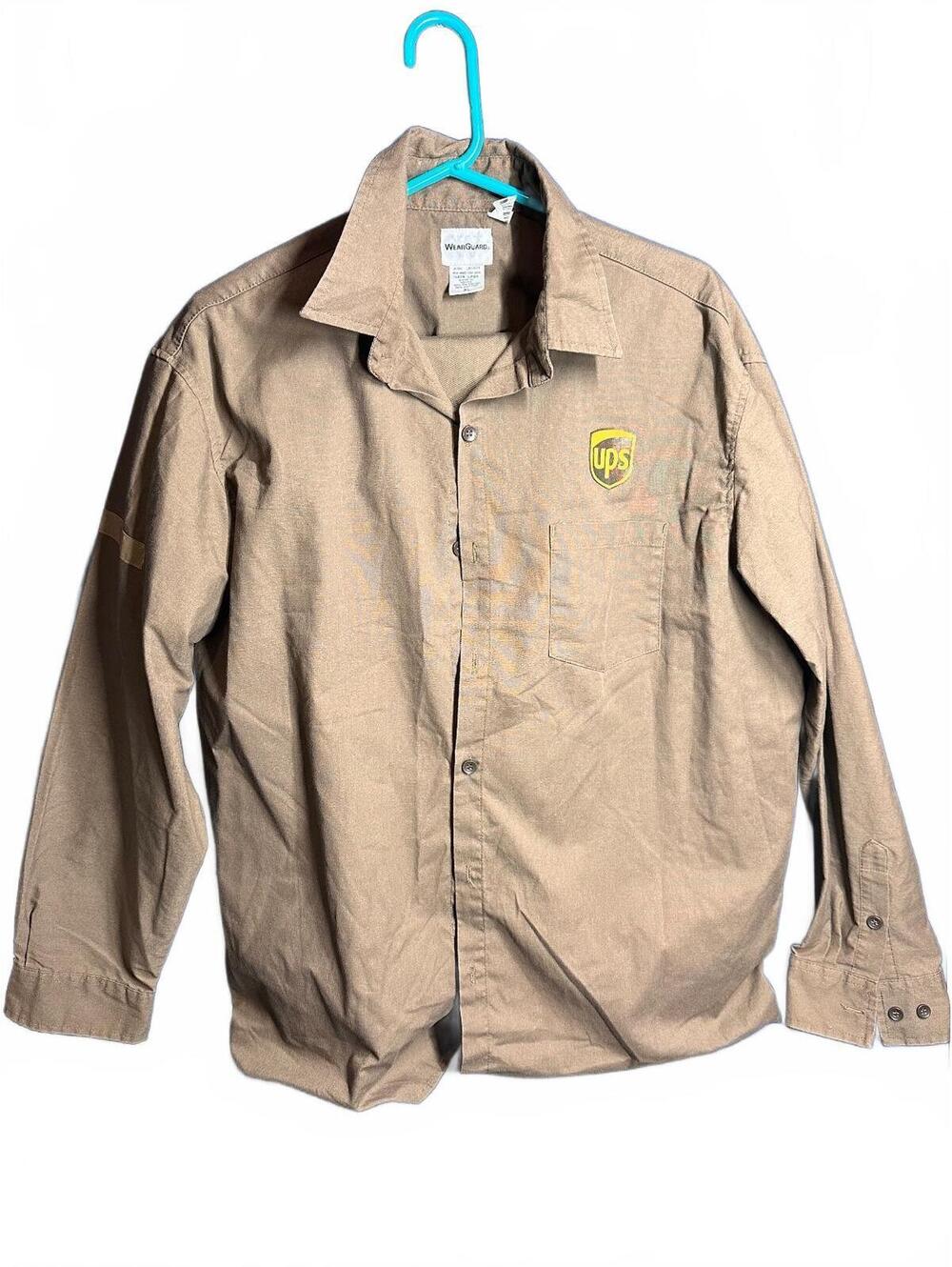 WearGuard UPS Uniform Shirt and Pants Set XL 38x30 Brown Polyester Cotton